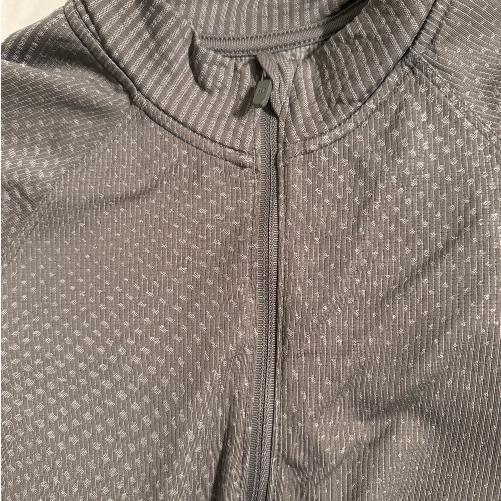 Lululemon Athletica Rest Less Cropped Half Zip